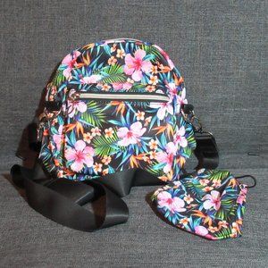 CLEARANCE PRICED!!  Convertible Mini Backpack/Crossbody with matching face mask